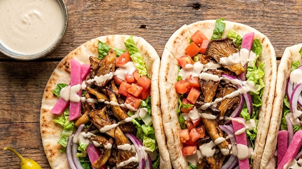 Shawarma aux Champignons