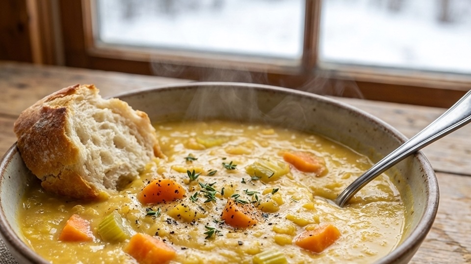 Soupe aux pois cassés